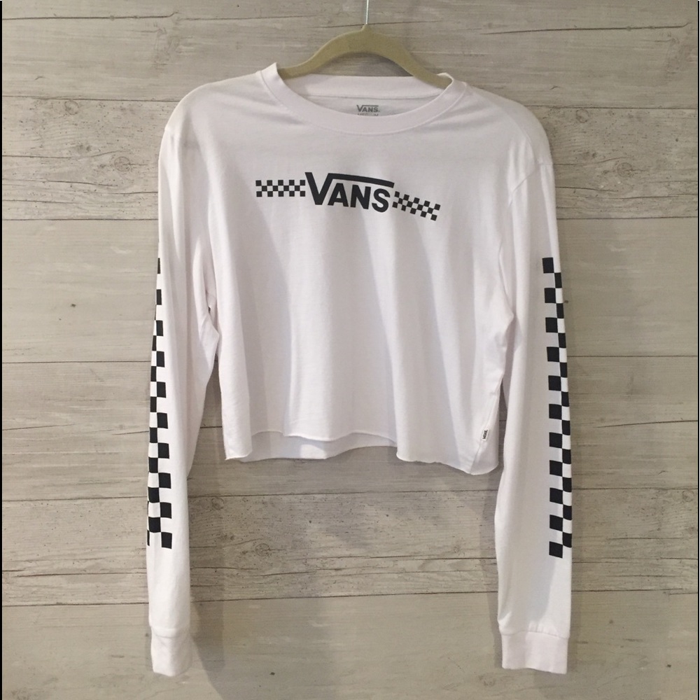 Cropped Checkered VANS Top